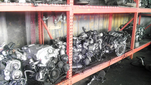A view of our engines in stock